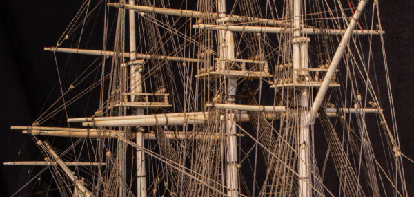 Napoleonic Prisoner of War Model of the Ship HMS ALEXANDER - Image 13
