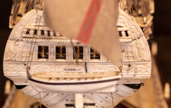Napoleonic Prisoner of War Model of the Ship HMS ALEXANDER - Image 15