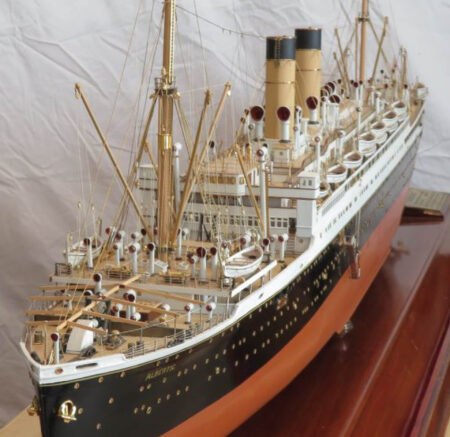 Builders Dockyard Model of White Star Line ALBERTIC