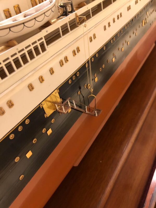Builders Dockyard Model of White Star Line ALBERTIC - Image 12
