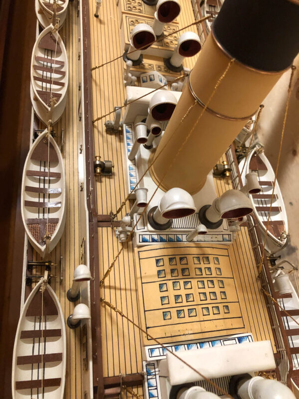 Builders Dockyard Model of White Star Line ALBERTIC - Image 13