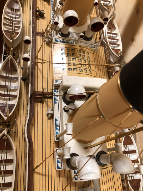Builders Dockyard Model of White Star Line ALBERTIC - Image 15