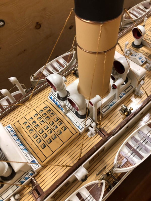 Builders Dockyard Model of White Star Line ALBERTIC - Image 16