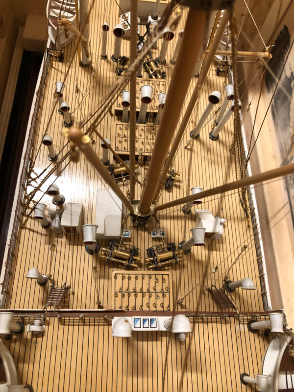 Builders Dockyard Model of White Star Line ALBERTIC - Image 20
