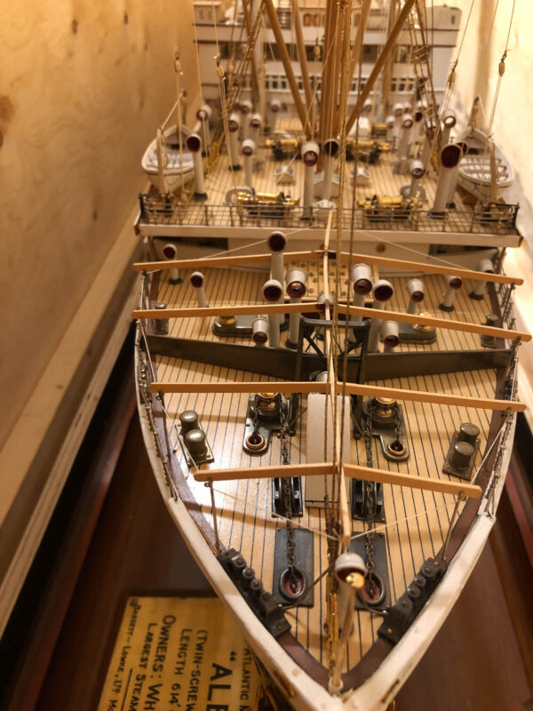 Builders Dockyard Model of White Star Line ALBERTIC - Image 5