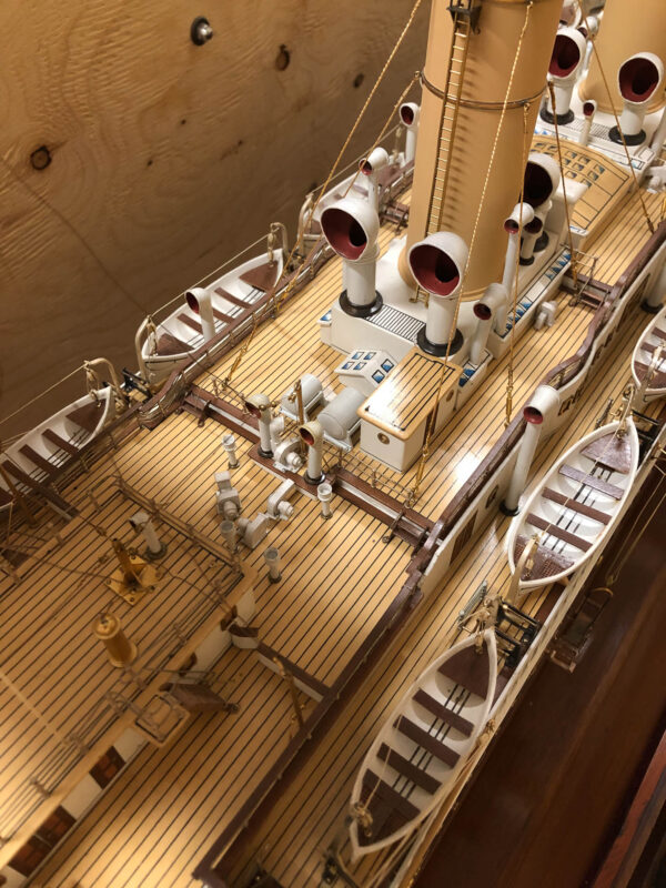 Builders Dockyard Model of White Star Line ALBERTIC - Image 8