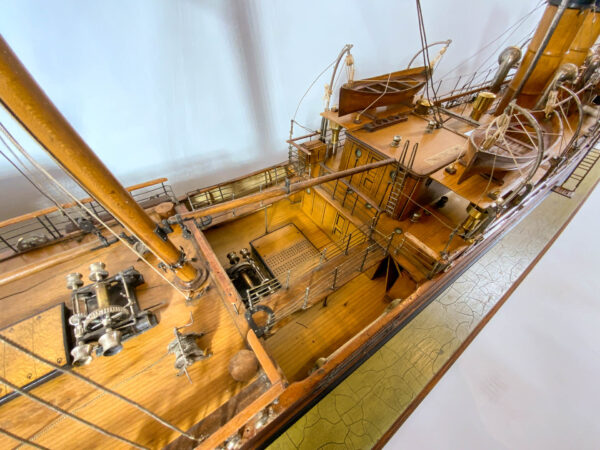 Builders Dockyard Model of the Passenger Steamer TSS COLCHESTER - Image 10