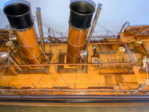 Builders Dockyard Model of the Passenger Steamer TSS COLCHESTER - Image 17