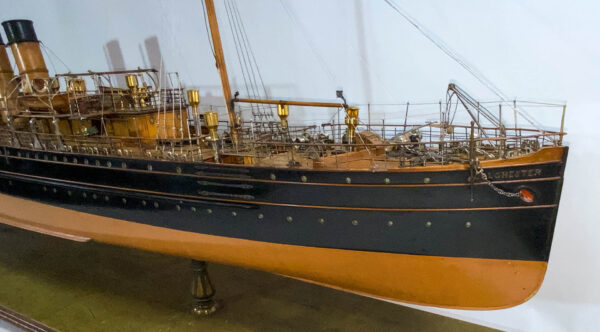 Builders Dockyard Model of the Passenger Steamer TSS COLCHESTER - Image 3