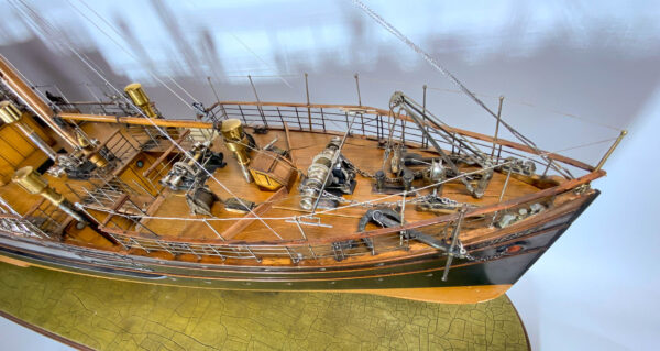 Builders Dockyard Model of the Passenger Steamer TSS COLCHESTER - Image 4