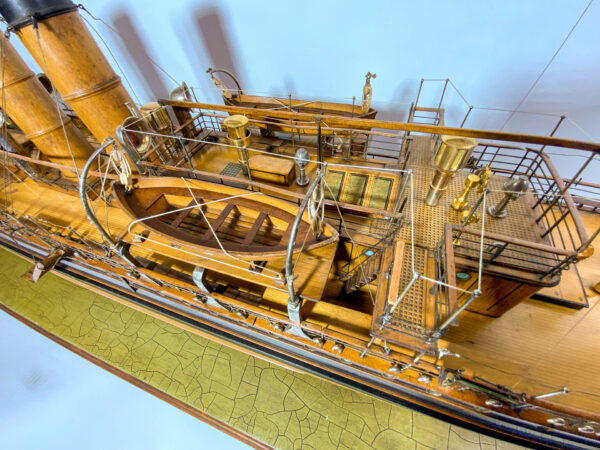 Builders Dockyard Model of the Passenger Steamer TSS COLCHESTER - Image 6