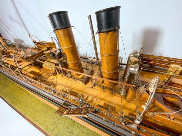 Builders Dockyard Model of the Passenger Steamer TSS COLCHESTER - Image 8