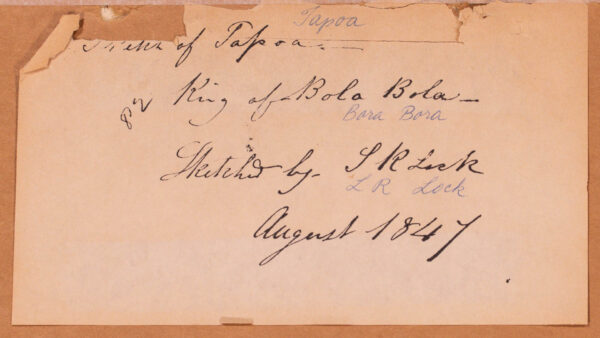 A Wonderful Collection of Seven Paintings of Tahiti by Royal Naval Officer SR Lock - Image 15