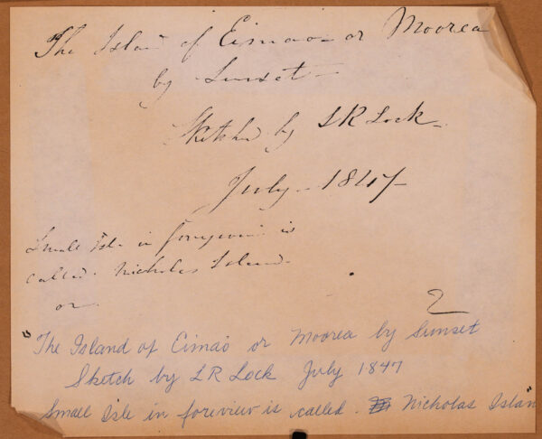 A Wonderful Collection of Seven Paintings of Tahiti by Royal Naval Officer SR Lock - Image 20