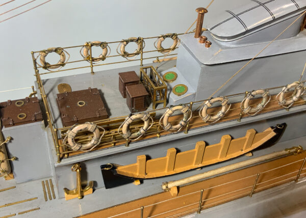 Builders Dockyard Model of the Royal Naval P Class Sloops P19 & P20 - Image 14