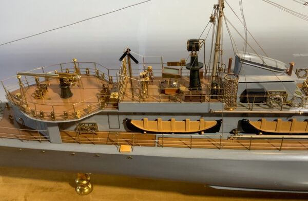 Builders Dockyard Model of the Royal Naval P Class Sloops P19 & P20 - Image 7