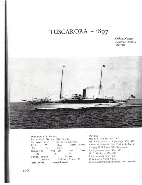 Cased Builders Dockyard Half Hull Model of the Steam Yacht TUSCARORA - Image 20