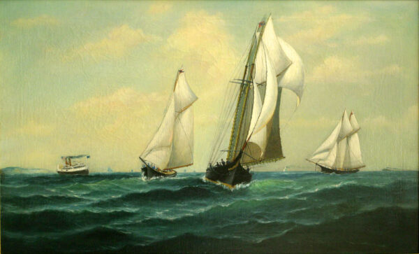 Yachts Racing on the Great Lakes