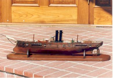 Scratch-Built American Steam Warship