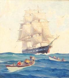 Whalers Heading Out