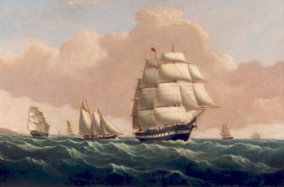 Portrait of a Black Ball Line Ship