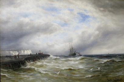 Brig Under Tow