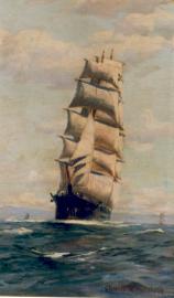 Tall Clipper at Sea