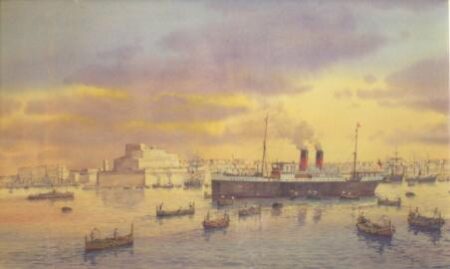 KNIGHT OF MALTA In Grand Harbor, Valetta