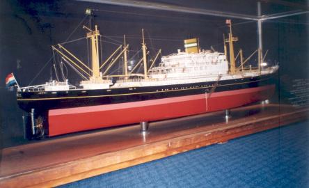 Full Dockyard Model of S.S. DIEMERDYK