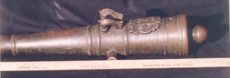 Dutch Bronze Cannon