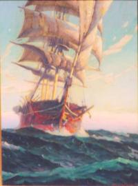 Whaler Under Way