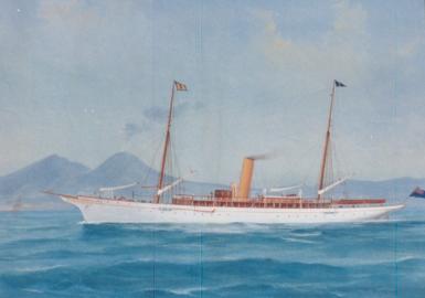 SY SHEELALT in the Bay of Naples