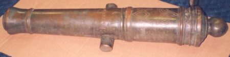 V.O.C Dutch Bronze Cannon