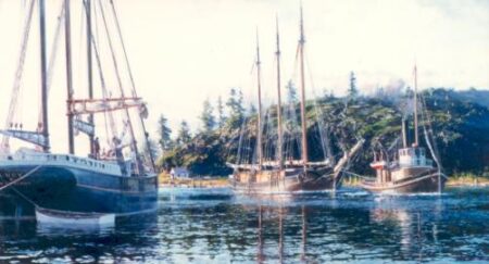 C.A. THAYER at Hoquiam