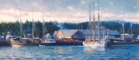 HUGH HOGAN and C.A. CLOSE at Florence, Oregon