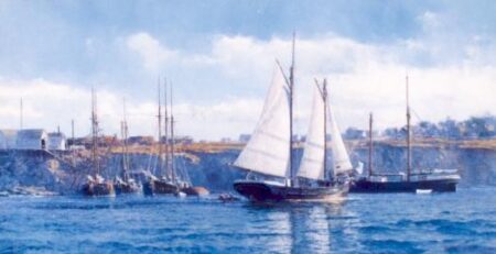 ELECTRA Entering Mendicino Harbor