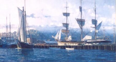 BARON ABERDARE at Vallejo St. Wharf , San Francisco