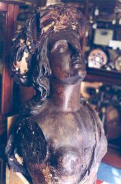 Carved Ship's Figurehead Boudicca