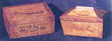 Trinity Light House Box-English Tea Caddy