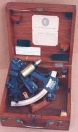 Leather Cased Sextant, 1910
