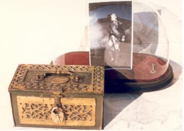 Box Belonging to Admiral Nelson Handed Down Through the Hardy Family