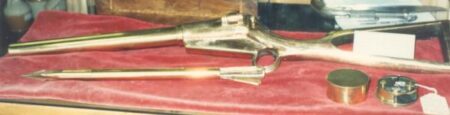 Pierce Bronze Whaling Harpoon Gun