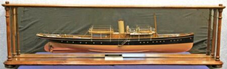Builders Half Block Model -Twin S.S.Yacht TRITON