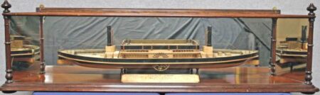 Dockyard Builders Half Model -Paddle Steam Ferrys 'GORDON' and 'DUNCAN'