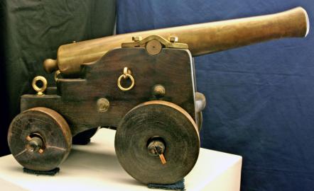 American Bronze Cannon by William Reed and Sons-Boston