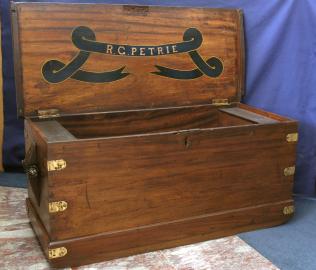 Sailors Sea Chest  R.C. Petrie