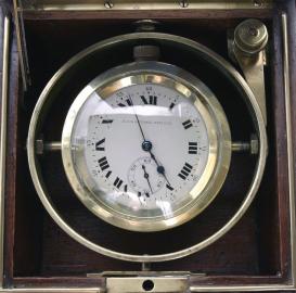 Ship's Chronometer by Elgin National Watch Company