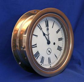 10 Inch Seth Thomas Heavy Cast Bronze Clock
