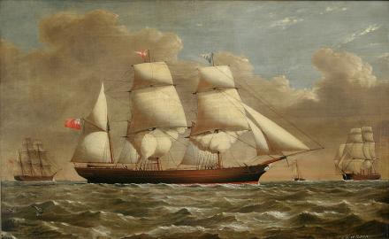 Portrait of the Iron Barque ECLIPSE