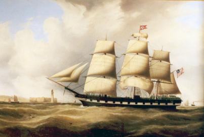 QUEBEC Off Perch Rock, 1854
